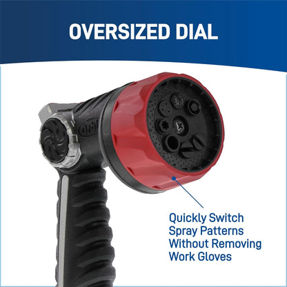 Orbit Pro Series 8-Pattern Thumb Control Hose Nozzle Sprayer