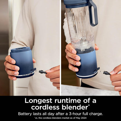 Ninja BC251CNV Blast 22 oz Max Cordless Portable Blender - Deep Navy