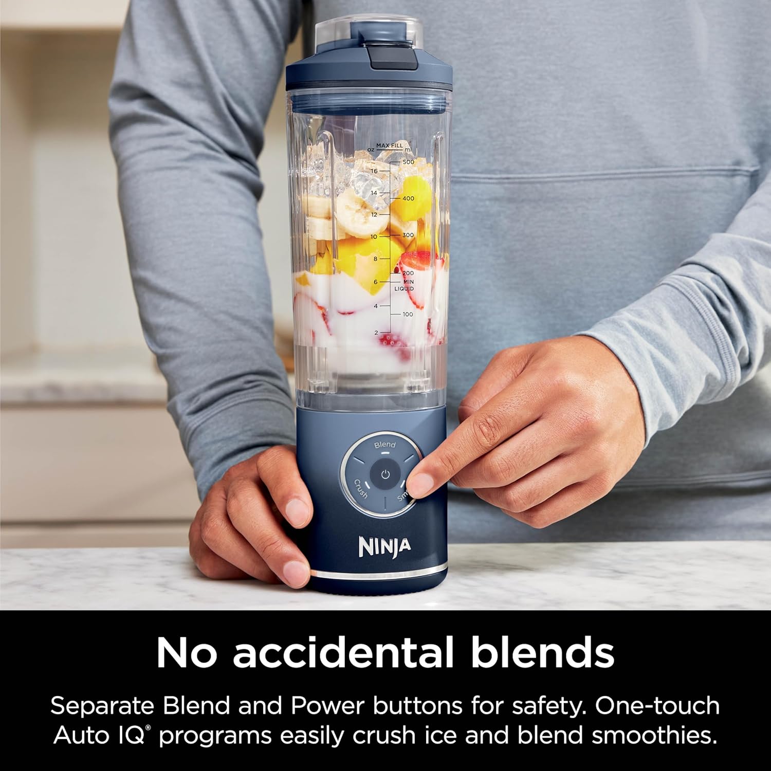 Ninja BC251CNV Blast 22 oz Max Cordless Portable Blender - Deep Navy
