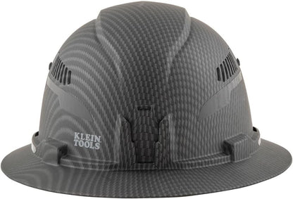 Casque de sécurité Klein Tools de classe C avec bandeau de transpiration rembourré et lampe rechargeable