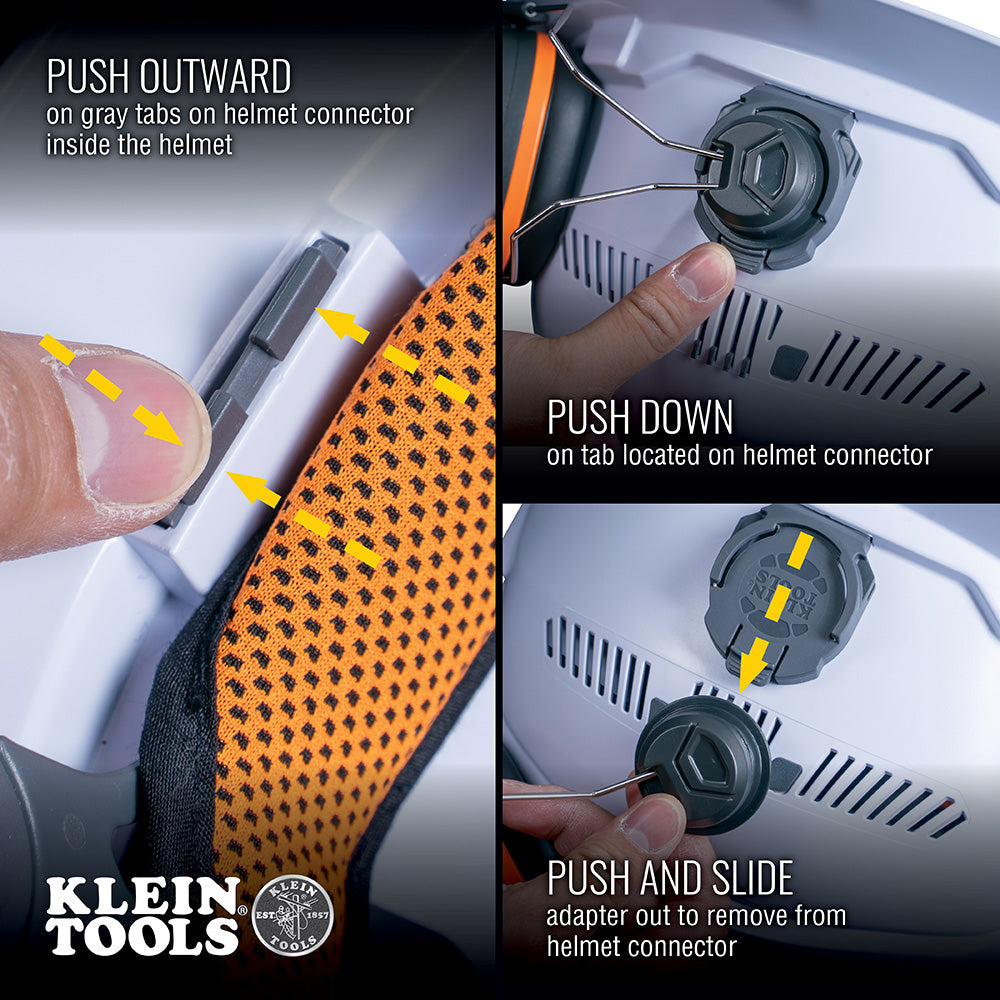 Klein Tools Casque de sécurité à bord intégral Casque de sécurité à bord intégral Casques de sécurité à bord intégral Casques de sécurité à bord intégral Casques de sécurité à bord intégral