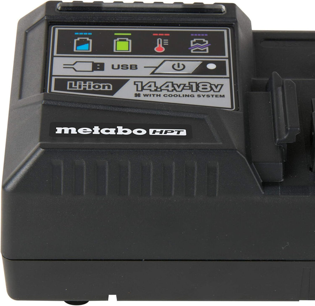 Metabo UC18YSL3M 18V HPT Rapid Battery Charger with USB Port
