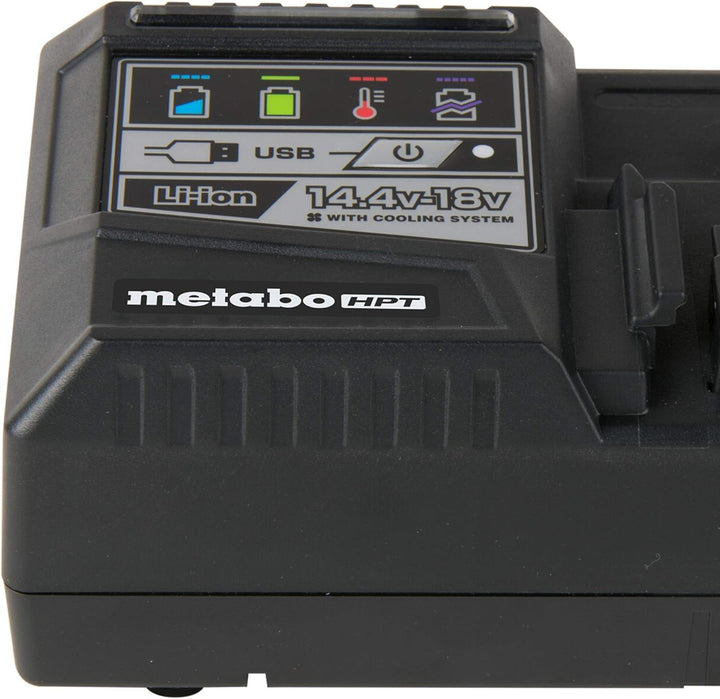 Metabo UC18YSL3M 18V HPT Rapid Battery Charger with USB Port