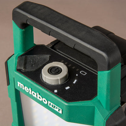 Metabo HPT 18V MultiVolt Lampe de travail sans fil avec réglage de l'inclinaison - Outil seul