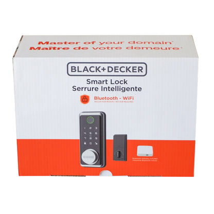 Black & Decker Smart Lock with Gateway - Silver