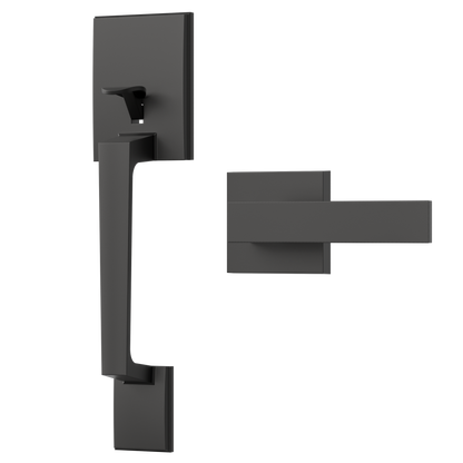Black & Decker Smart Lock avec poignée d'entrée et passerelle - Noir