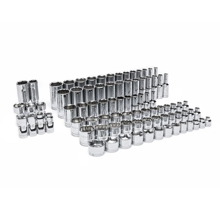 Gearwrench 3/8" SAE Drive Master Socket Set with Foam Storage Tray  - 85 Piece