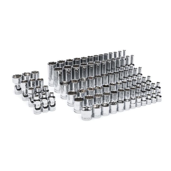 Gearwrench 1/4" Drive Master Metric Socket Set with Foam Storage Tray  - 89 Piece