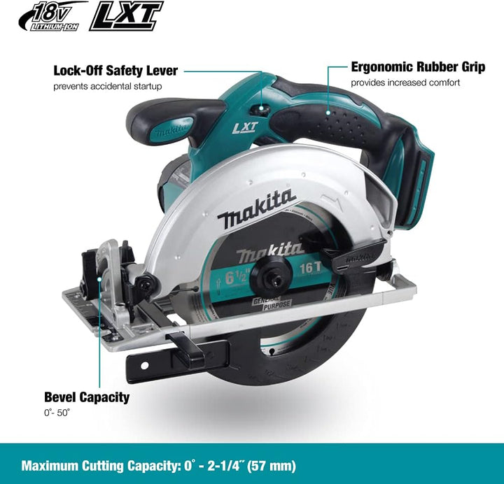 Makita 18V LXT 4PC Combo 4.0Ah Kit with 2 Batteries