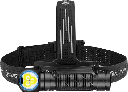 Olight Perun 3 Camping Headlamp LED Rechargeable Flashlight 3000 Lumens - Black