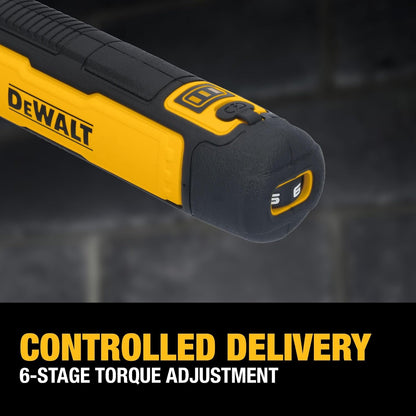 Tournevis sans fil Dewalt avec commande Flex Drive et embouts de vissage