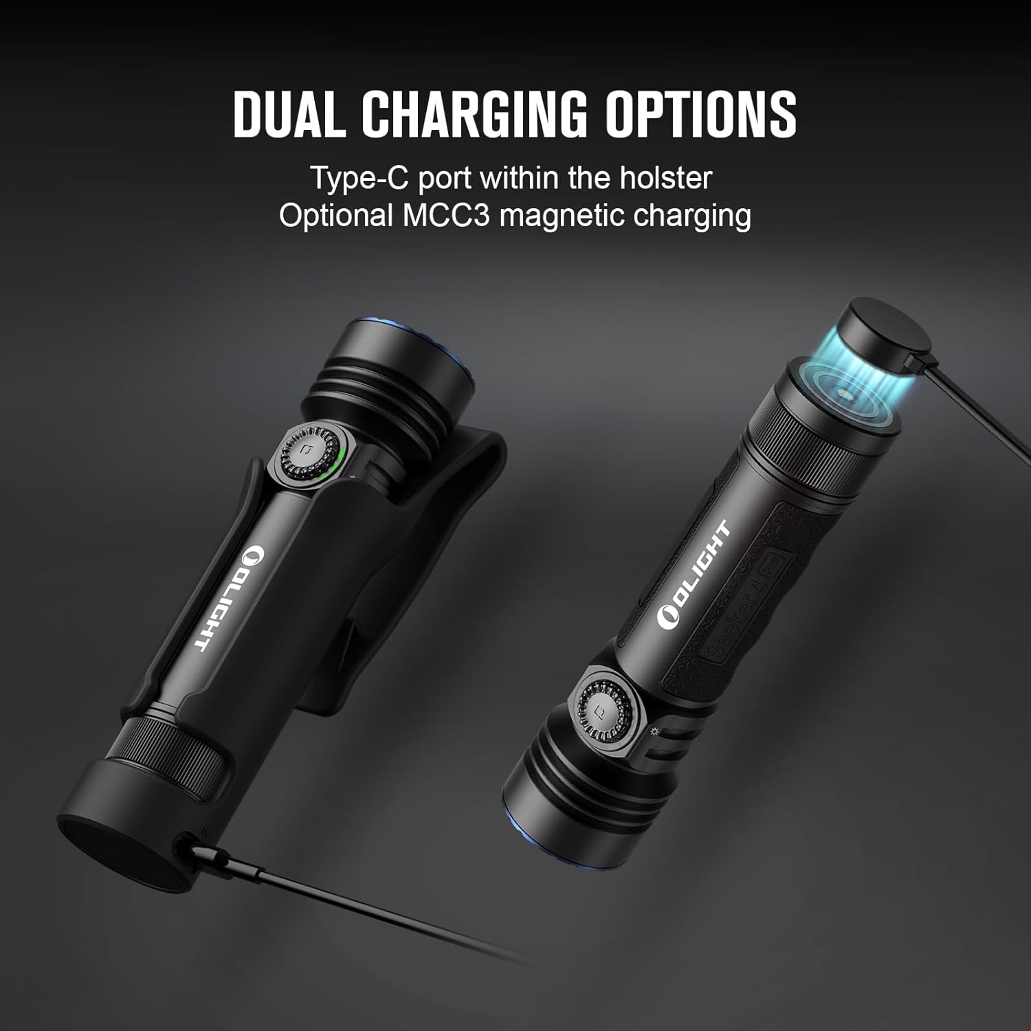 Olight Seeker 4 Pro High Power  - Black