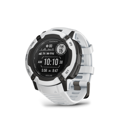 Garmin Instinct 2X Solar  GPS Smartwatch - Whitestone