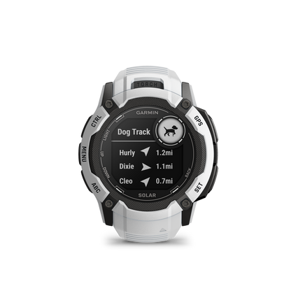 Garmin Instinct 2X Solar  GPS Smartwatch - Whitestone