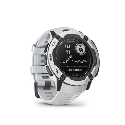 Garmin Instinct 2X Solar  GPS Smartwatch - Whitestone