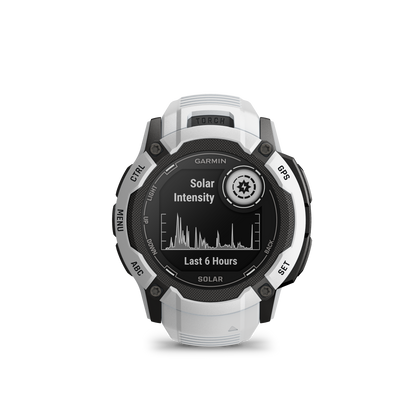 Garmin Instinct 2X Solar  GPS Smartwatch - Whitestone