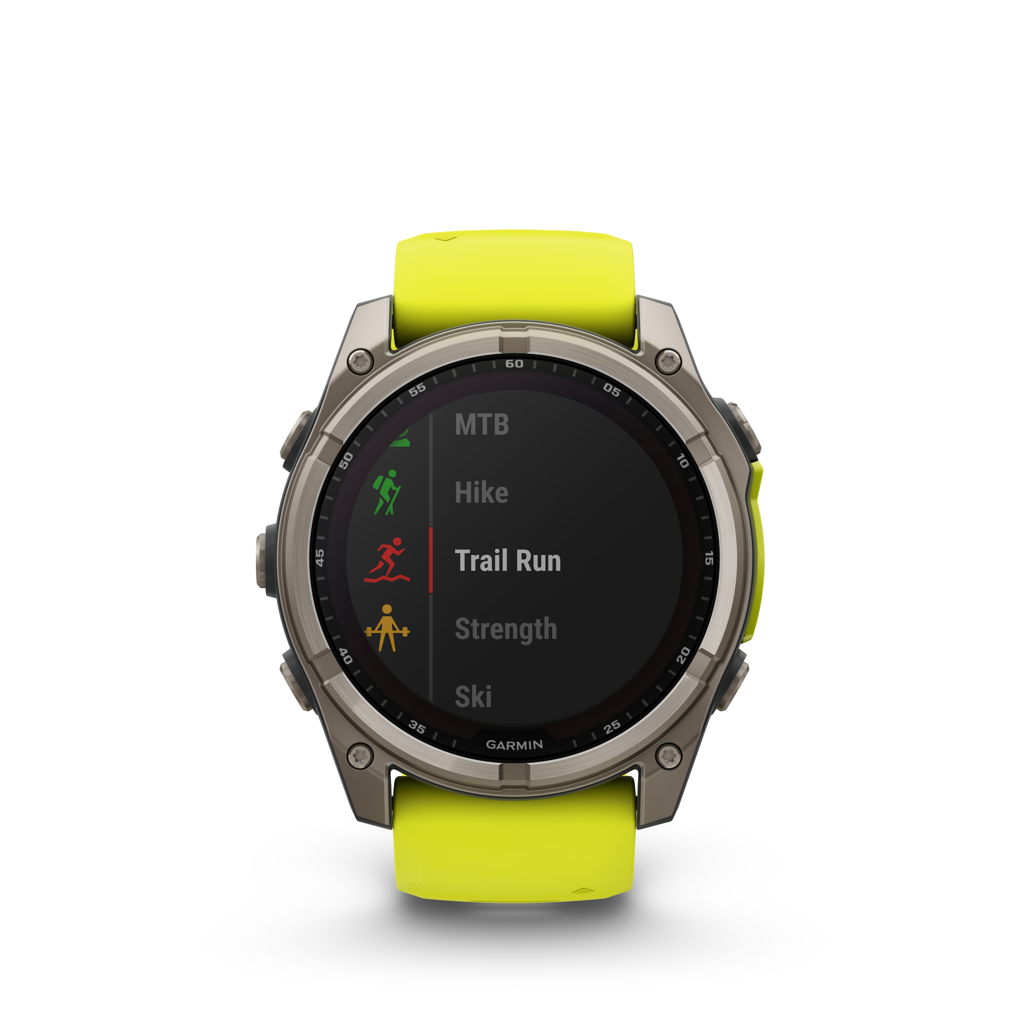 Garmin Fenix 8 51mm Solar Sapphire - Amp Yellow