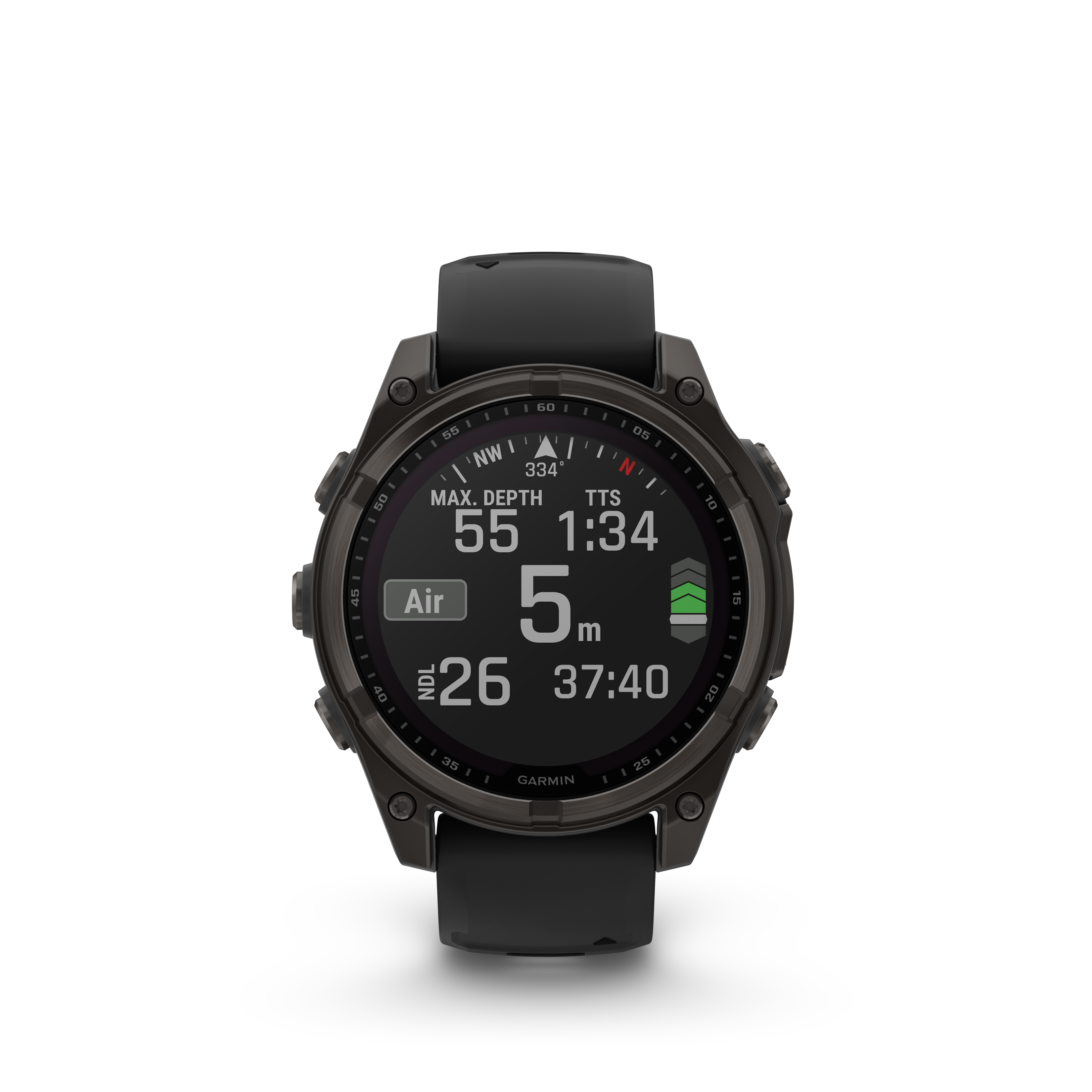 Garmin Fenix 8 47mm Solar Sapphire - Carbon Gray