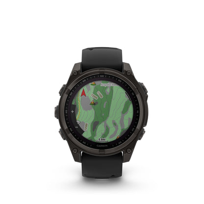 Garmin Fenix 8 47mm Solar Sapphire - Carbon Gray
