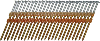 Metabo 20171SHPT HPT Framing Nails 2" by 0.113 - 21 Degree - Full Round Head - Hot Dipped Galvanized - Ring Shank - 1,000 Count