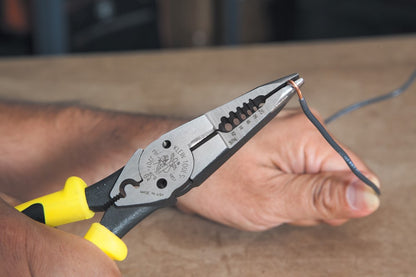 Klein Tools All-Purpose Pliers with Crimper - Yellow & Black
