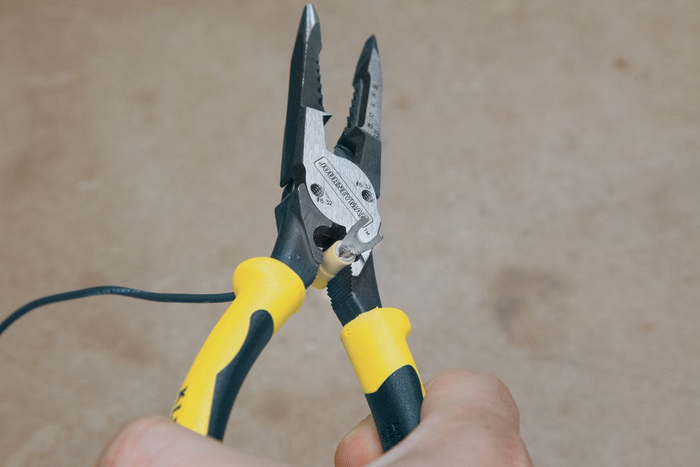 Klein Tools All-Purpose Pliers with Crimper - Yellow & Black