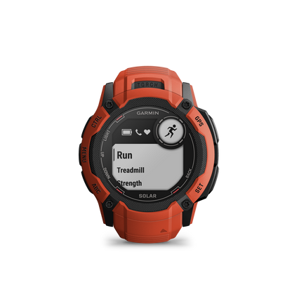 Garmin Instinct 2X Solar  GPS Smartwatch - Flame Red