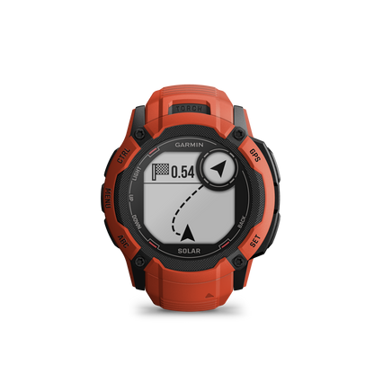 Garmin Instinct 2X Solar  GPS Smartwatch - Flame Red