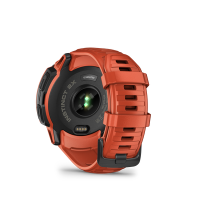 Garmin Instinct 2X Solar  GPS Smartwatch - Flame Red