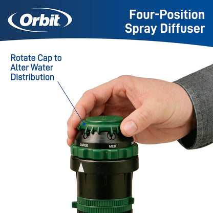 Orbit H2O - 6 Gear Drive Sprinkler - 5 Pack