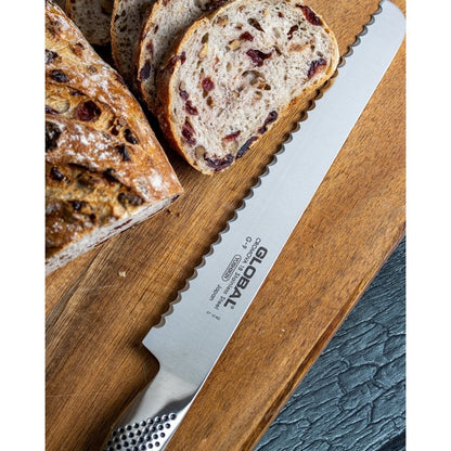 Couteau à pain Global 8.75" - Acier inoxydable