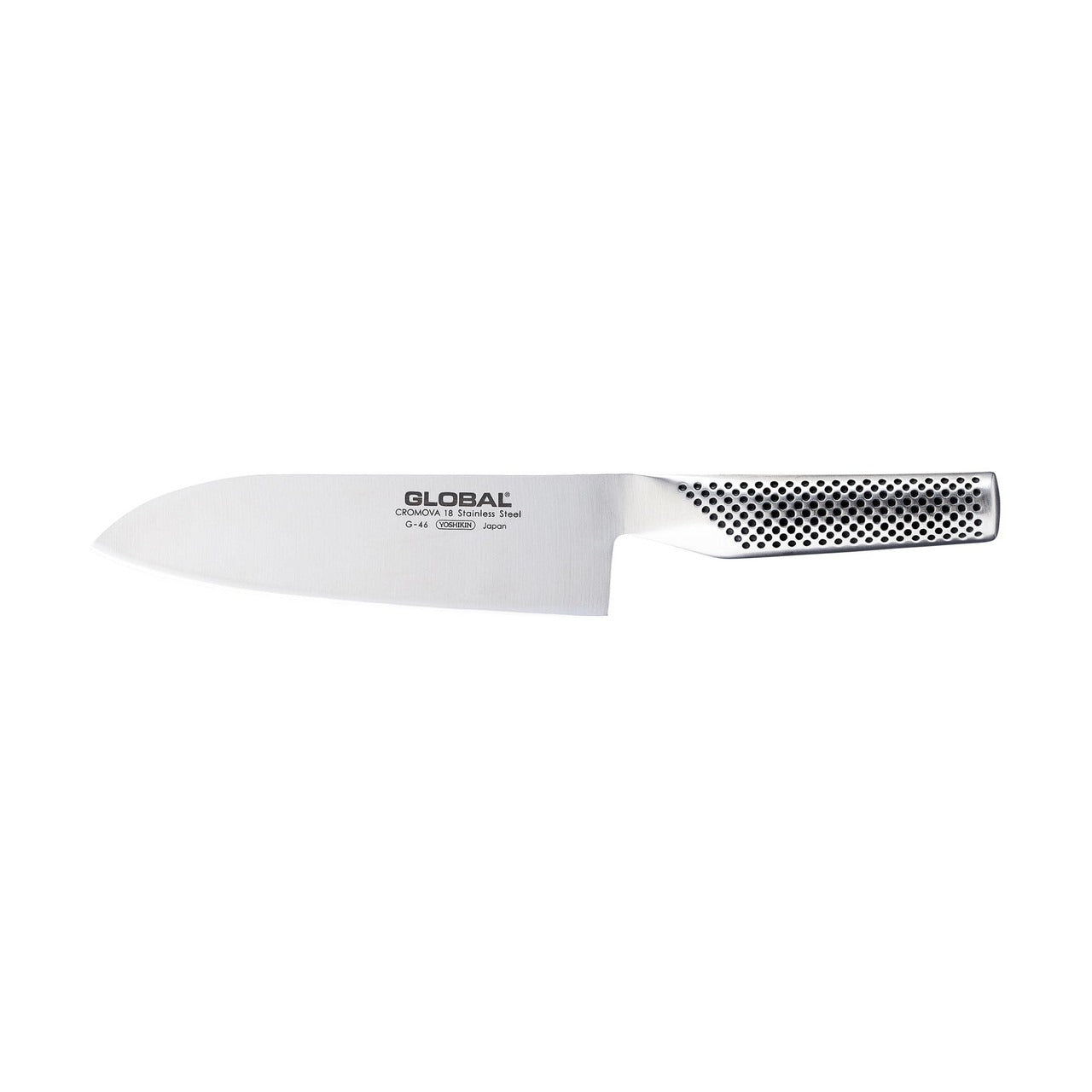 Global 18cm Santoku Knife - Acier inoxydable