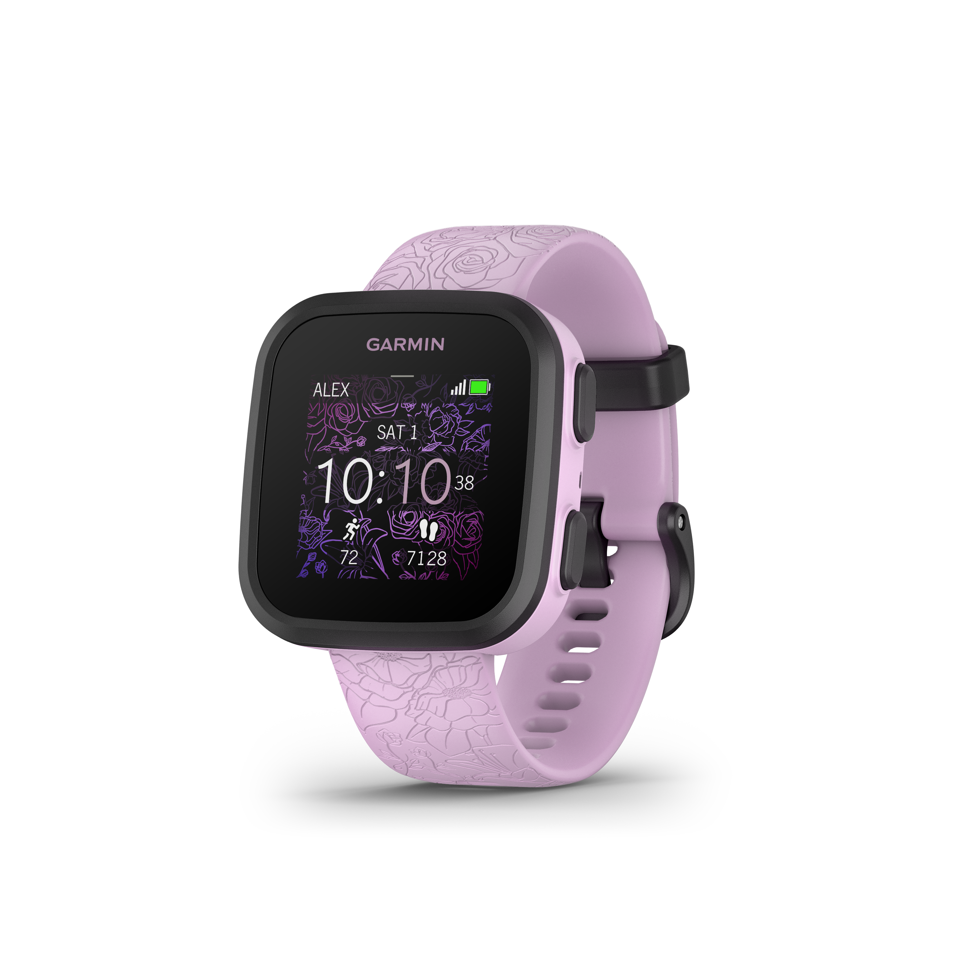 Garmin Bounce Smartwatch Lilac Floral