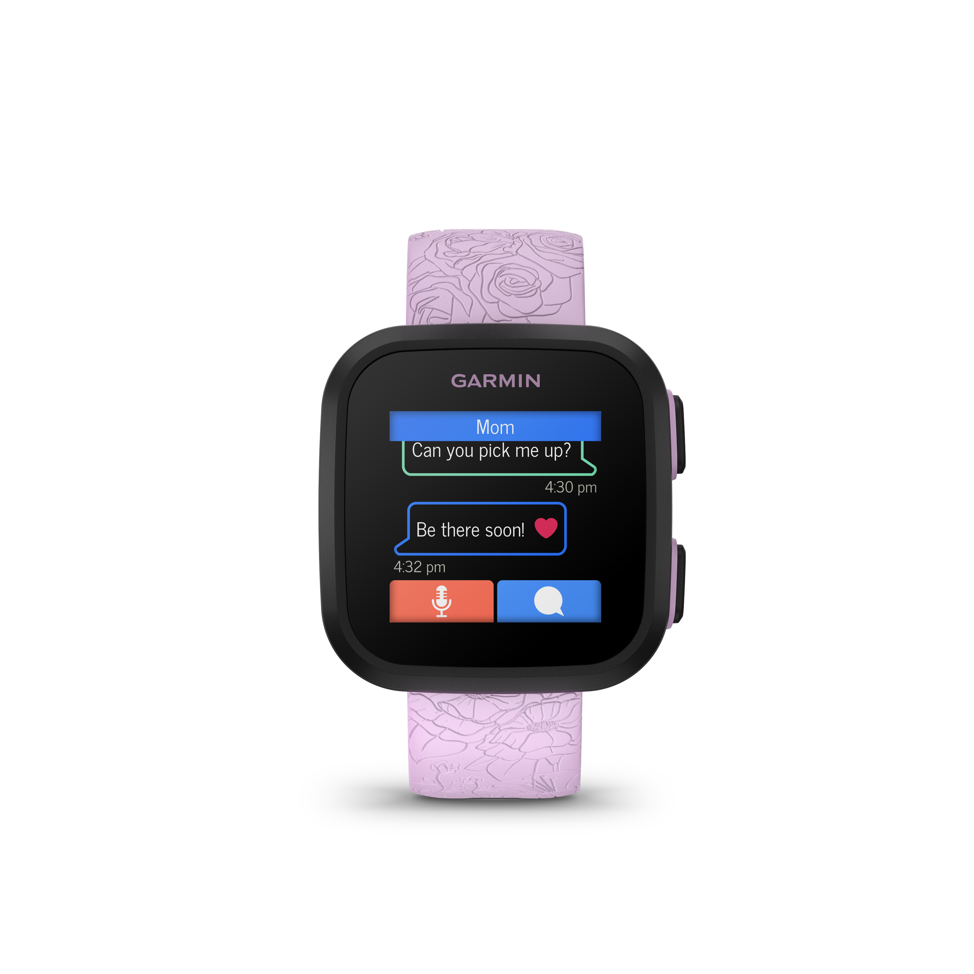 Garmin Bounce Smartwatch Lilac Floral