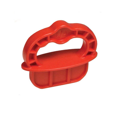 Kreg 1/4-Inch Deck Jig Spacer Rings, 12 Pack - Red
