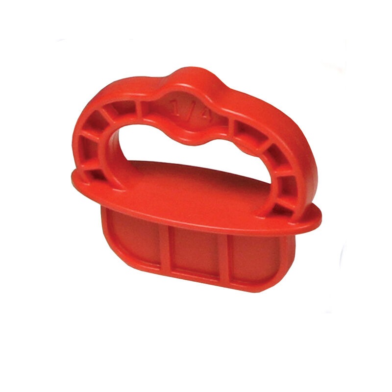 Kreg 1/4-Inch Deck Jig Spacer Rings, 12 Pack - Red