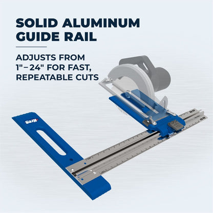 Kreg Aluminum Rip Cut Circular Saw Guide