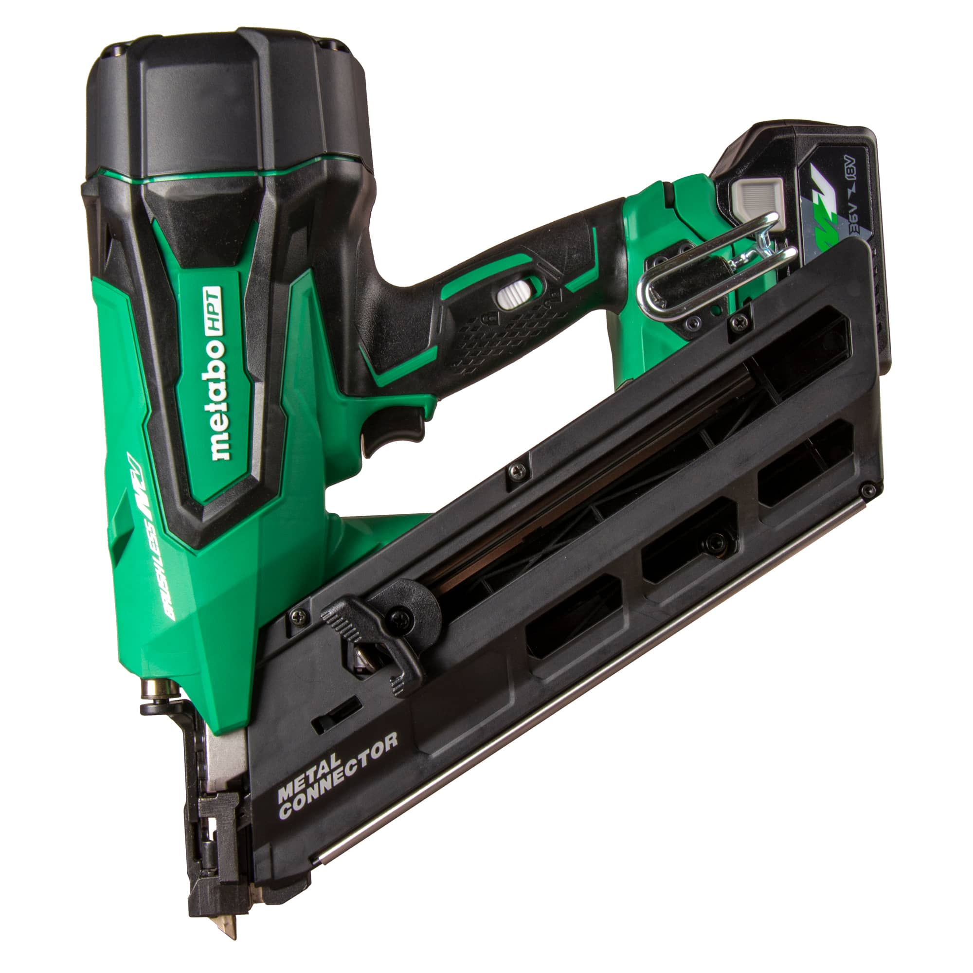 Metabo HPT 36V MultiVolt Cordless Metal Connector Nailer Kit