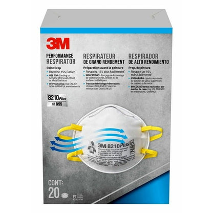 3M Performance Respirator Advanced Filter  20 Masks N95