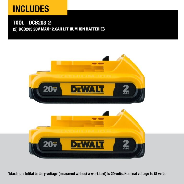 Batterie Dewalt 20V Max - Double Pack