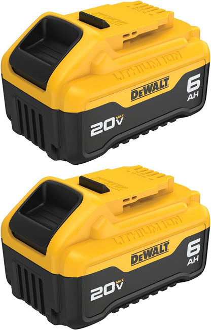 Batterie Dewalt 20V Max 6.0Ah Lithium Ion Premium