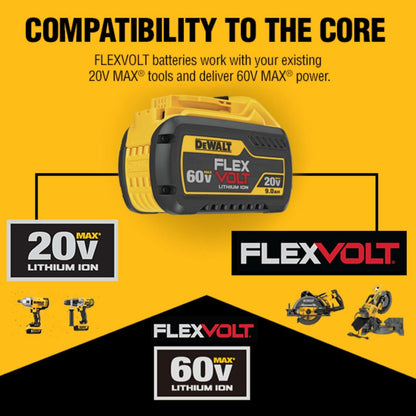 Batterie Dewalt Flexvolt 20V/60V Max 15.0Ah