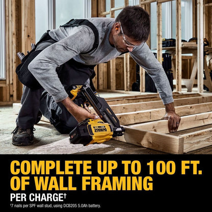 Dewalt 20V 30 Deg framing nailer kit