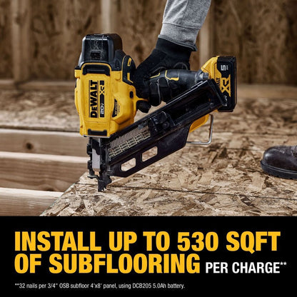 Dewalt 20V 30 Deg framing nailer kit
