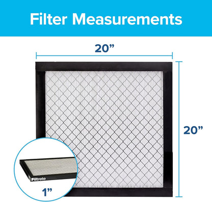 Filtre de four Filtrete 20 x 20 x 1 MPR2500 - 6 pièces