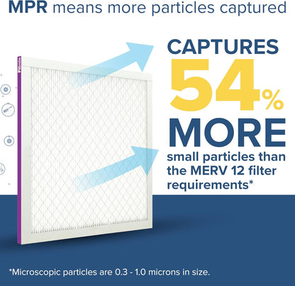 Filtrete 16 x 20 x 1 MPR1500 Furnace Air Filter - 4 Pack
