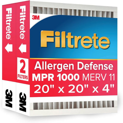 Filtre de four Filtrete 20 x 20 x 4 MPR1000 - 2 paquets