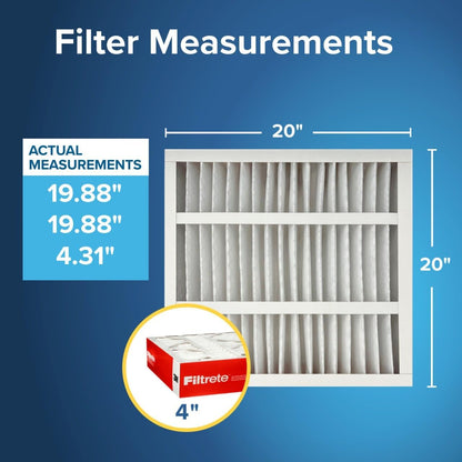 Filtre de four Filtrete 20 x 20 x 4 MPR1000 - 2 paquets