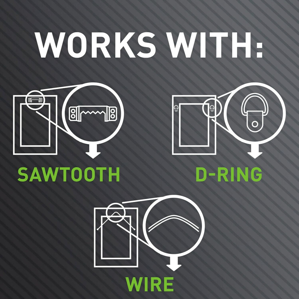 3M Claw Drywall Picture Hanger Holds 25Lbs - 4 Markers