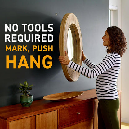 3M Claw Drywall Picture Hanger Holds 45Lbs - 3 Markers